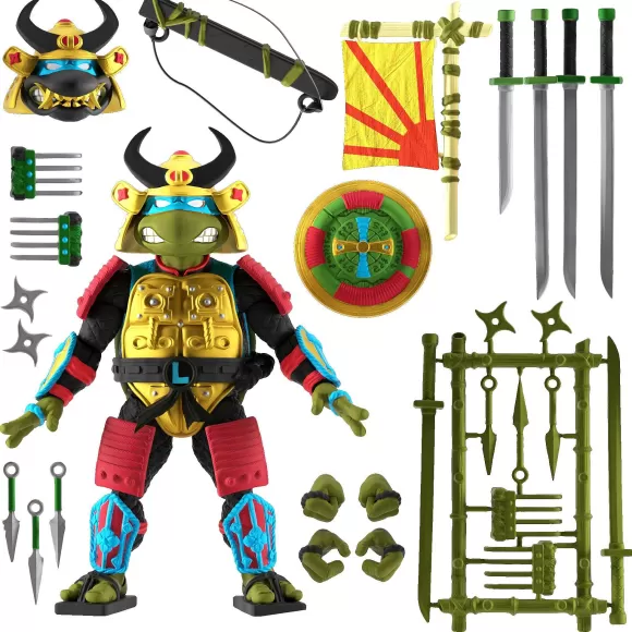 Super7 Teenage Mutant Ninja Turtles^Teenage Mutant Ninja Turtles Ultimates! Wave 5 - Leo The Sewer Samurai