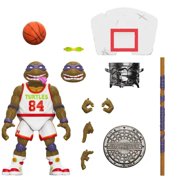 Super7 Teenage Mutant Ninja Turtles^Teenage Mutant Ninja Turtles Ultimates! Wave 9 - Slam Dunkin' Don