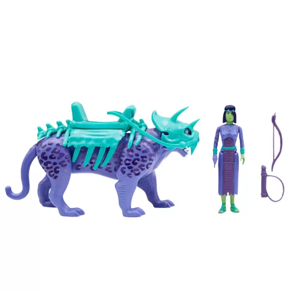 Super7 The Worst^The Four Worstmen Of The Apocalypse Reaction Figure - Shedusa And Pestilence Leopard