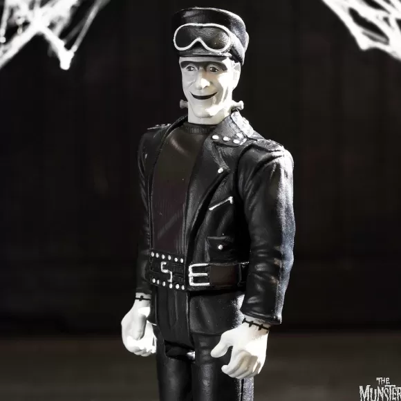 Super7 The Munsters^The Munsters Reaction Wave 3 - Eddie Munster, Marilyn Munster & Hot Rod Herman (Grayscale)