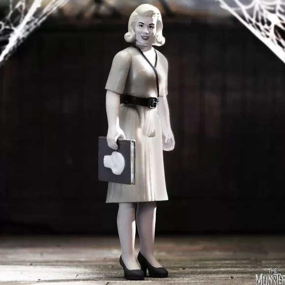 Super7 The Munsters^The Munsters Reaction Wave 3 - Eddie Munster, Marilyn Munster & Hot Rod Herman (Grayscale)