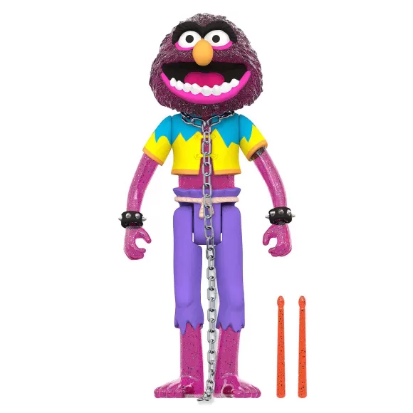 Super7 The Muppets^The Muppets Reaction Figures Wave 1 - Electric Mayhem Band Glitter Set Of 2