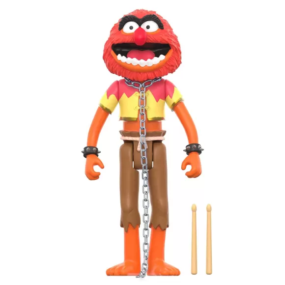 Super7 The Muppets^The Muppets Reaction Figures Wave 1- Electric Mayhem Band - Animal