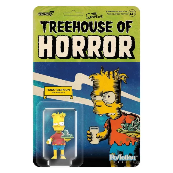 Super7 The Simpsons^The Simpsons Reaction Figures Wave 04 (Tree House Of Horror V2) - Hugo Simpson