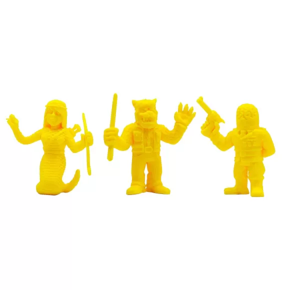 Super7 The Worst^The Worst Keshi Pack B - Shedusa, Werewolf Biker, Cortex Commander (Yellow)