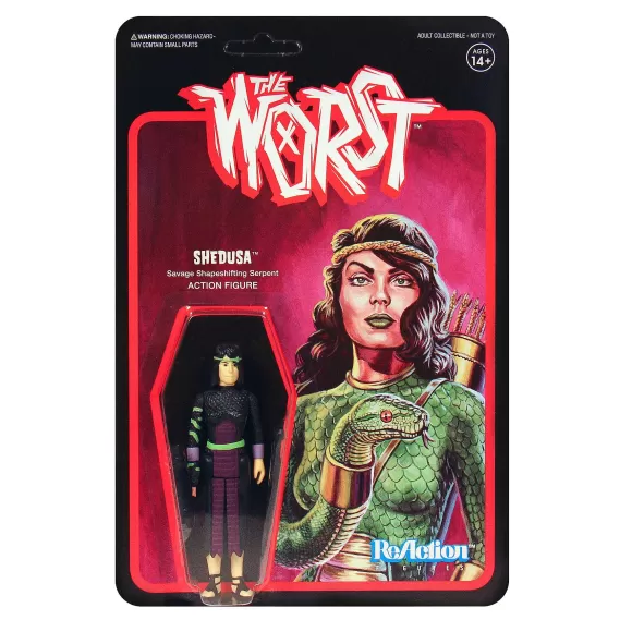 Super7 The Worst^The Worst Reaction Figure - Human Shedusa (Color 2)