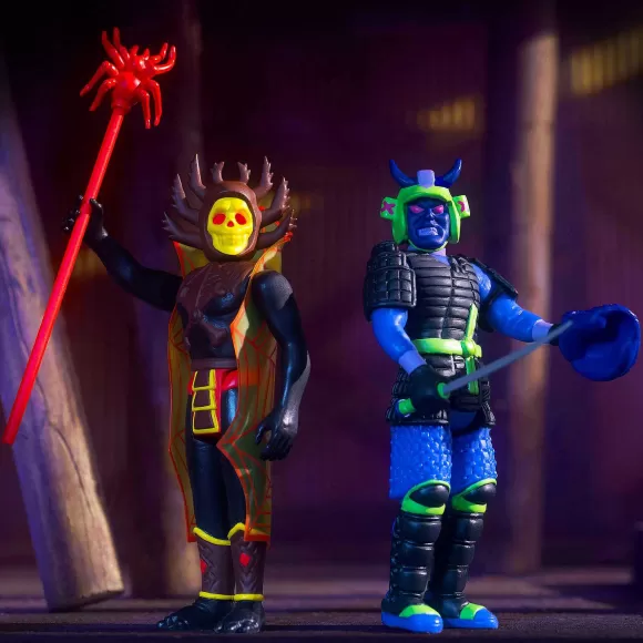 Super7 The Worst^The Worst Reaction Figures - King Hell (Revenant) & Killer Bat (Specter)