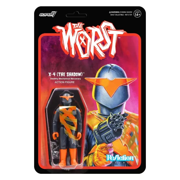 Super7 The Worst^The Worst Reaction Figures Wave 3 - X-Series (Full Set)