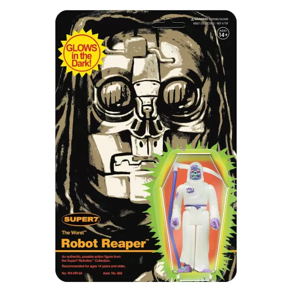 Super7 The Worst^The Worst Reaction Wave 1 - Robot Reaper (Monster Glow)