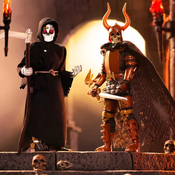 Super7 The Worst^The Worst Ultimates! Wave 2 - Black Falcon And Robot Reaper