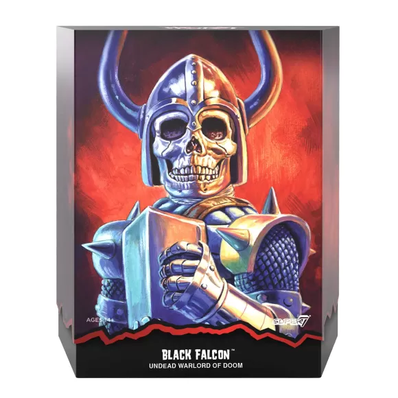 Super7 The Worst^The Worst Ultimates! Wave 2 - Black Falcon And Robot Reaper