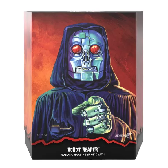 Super7 The Worst^The Worst Ultimates! Wave 2 - Black Falcon And Robot Reaper