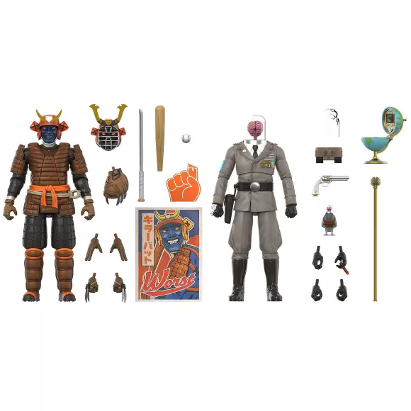 Super7 The Worst^The Worst Ultimates! Wave 3 - Killer Bat & Cortex Commander