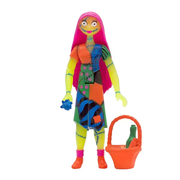 Super7 The Nightmare Before Christmas^Tim Burton'S Nightmare Before Christmas Reaction Figure - Sally Neon And Glow-In-The-Dark (Sdcc 2020)