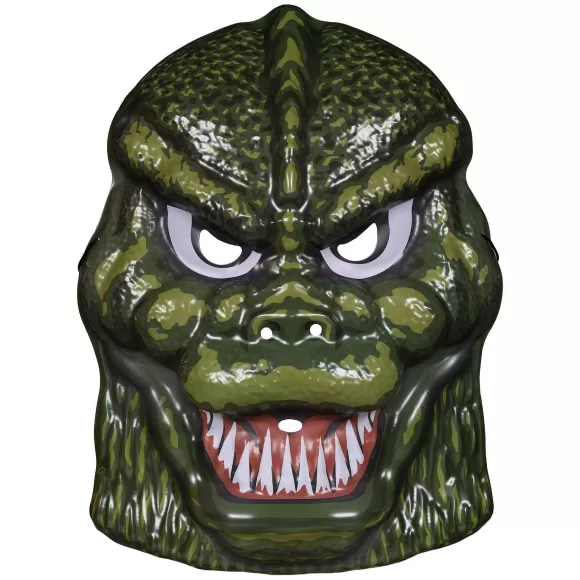 Super7 Godzilla^Toho Masks - Godzilla (Green), Mechagodzilla (Grey) & Hedorah (Orange)