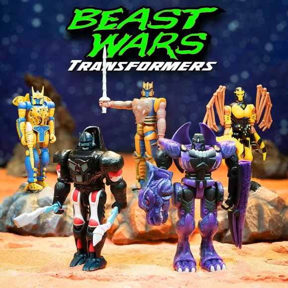 Super7 Transformers^Transformers Reaction Figures Wave 7 Beast Wars - Set Of 5