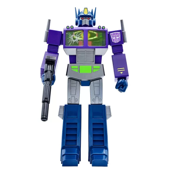 Super7 Transformers^Transformers Super Cyborg - Optimus Prime (Shattered Glass Purple)
