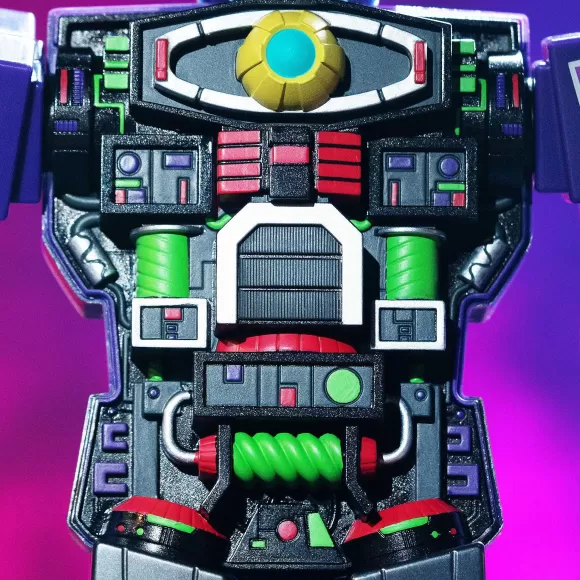 Super7 Transformers^Transformers Super Cyborg - Optimus Prime (Shattered Glass Purple)