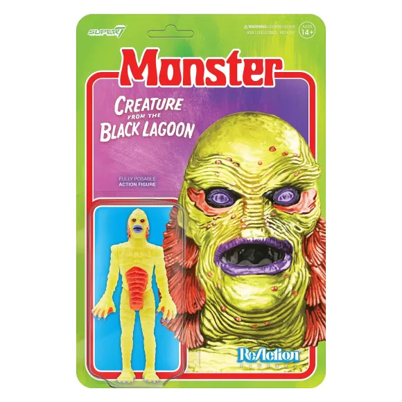 Super7 Universal Monsters^Universal Monsters Reaction Figure - Creature From The Black Lagoon (Costume Colors)