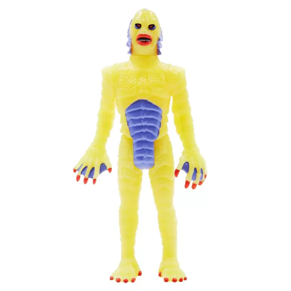 Super7 Universal Monsters^Universal Monsters Reaction Figure - Creature From The Black Lagoon (Glow-In-The-Dark Costume Colors)