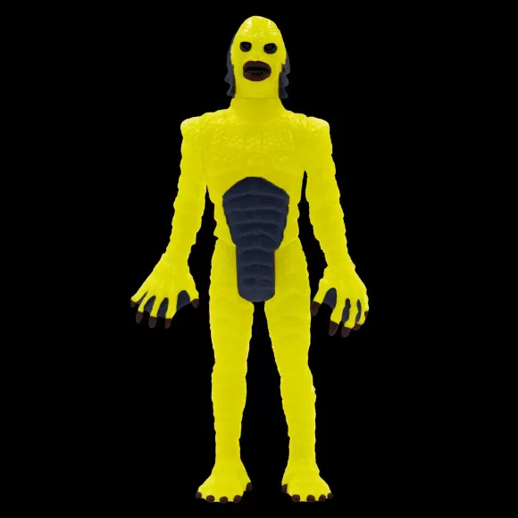 Super7 Universal Monsters^Universal Monsters Reaction Figure - Creature From The Black Lagoon (Glow-In-The-Dark Costume Colors)