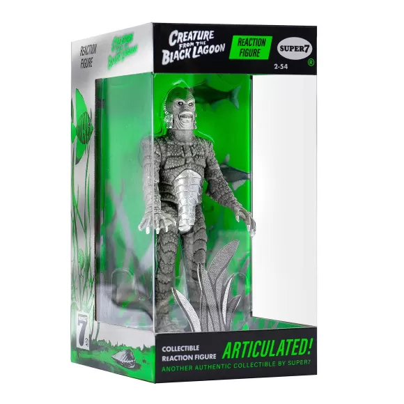 Super7 Universal Monsters^Universal Monsters Reaction Figure - Creature From The Black Lagoon (Silver Screen)