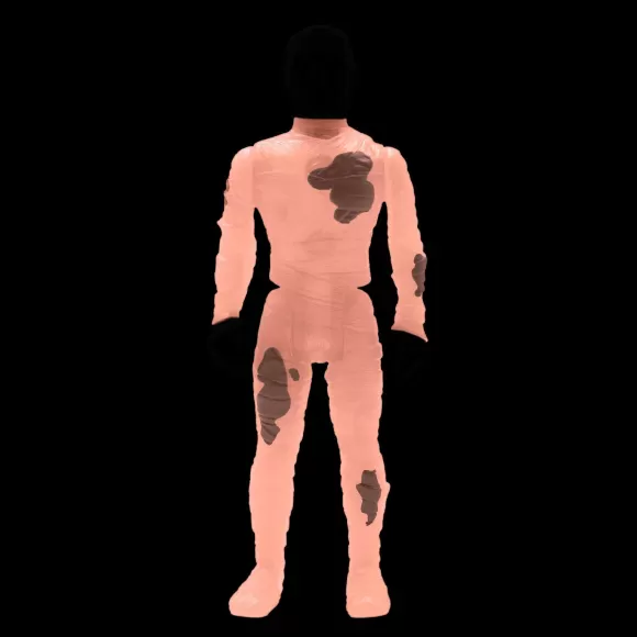 Super7 Universal Monsters^Universal Monsters Reaction Figure - The Mummy (Glow-In-The-Dark Costume Colors)