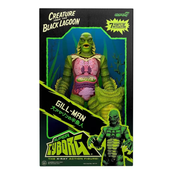 Super7 Universal Monsters^Universal Monsters Super Cyborg - Creature From The Black Lagoon (Full Color)