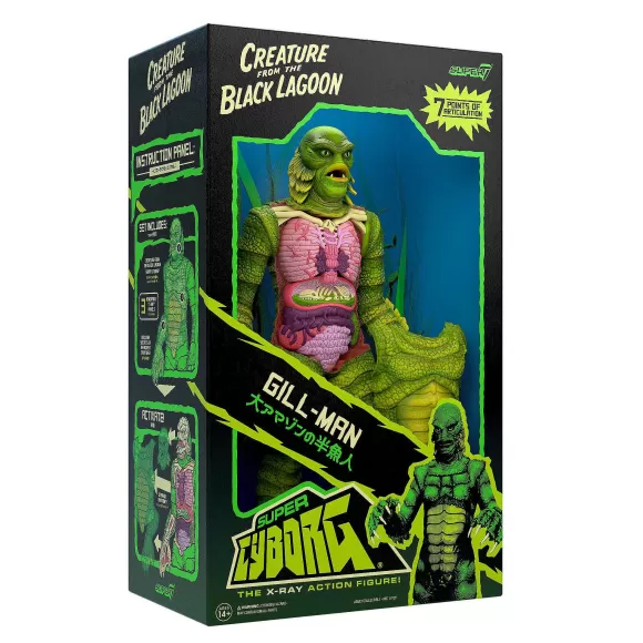 Super7 Universal Monsters^Universal Monsters Super Cyborg - Creature From The Black Lagoon (Full Color)