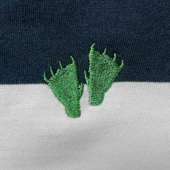 Super7 Universal Monsters^Universal Monsters T-Shirt - Creature From The Black Lagoon Feet Striped