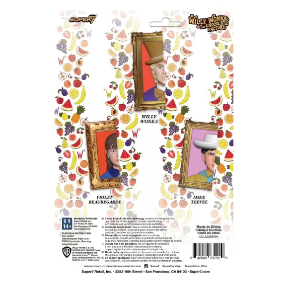 Super7 Willy Wonka & The Chocolate Factory^Willy Wonka & The Chocolate Factory Reaction Figures Wave 01 - Willy Wonka